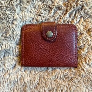 Portland Leather Nutmeg Snap  Wallet